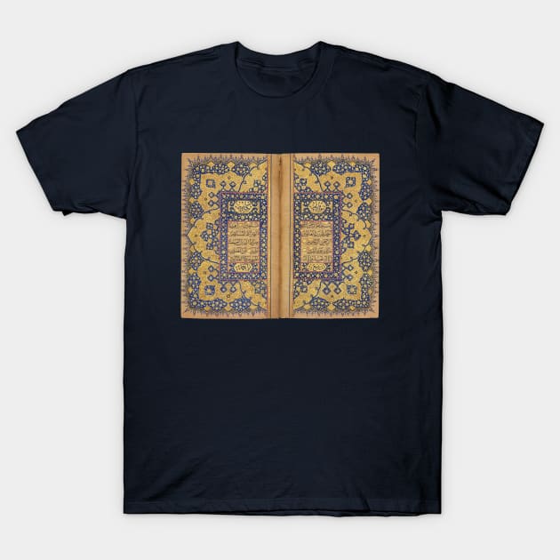 Qur'an manuscript illumination T-Shirt by UndiscoveredWonders